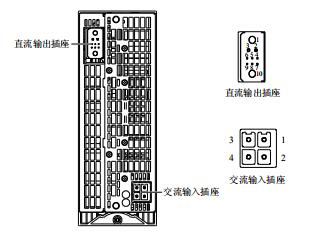 艾默生整流模块后面板