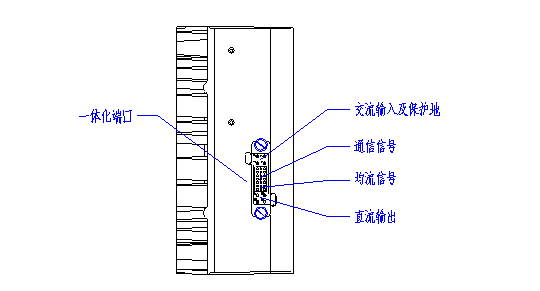 充电模块后背板布置图