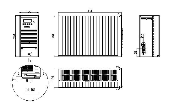 模块尺寸图